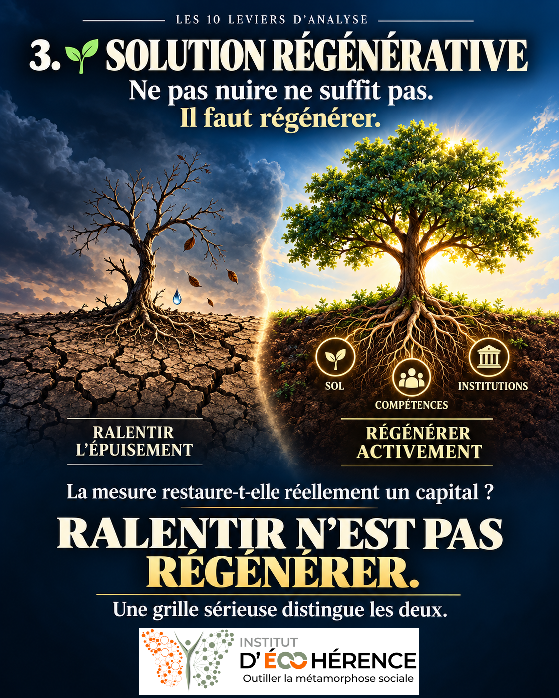 Attribut 3 — Solution régénérative